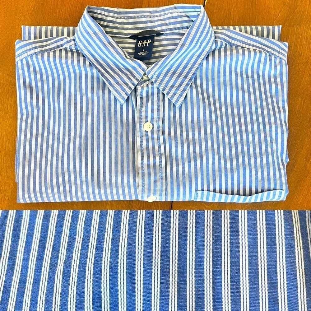 Men’s GAP long sleeve button down dress shirt
